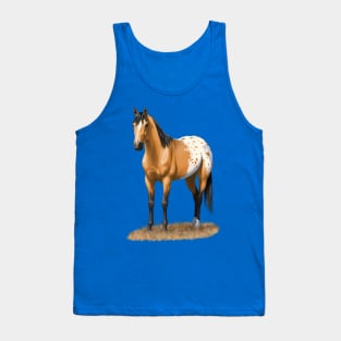 Buckskin Quarter Horse Stallion Dun Appaloosa Tank Top